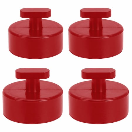 American Forge & Foundry Saddle Jack Pad, Corvette, Red, PK4 385